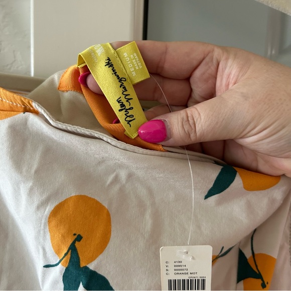 NWT Anthropologie Dylan Mierzwinski Maeve
Colette Midi Dress Oranges Fruit Print - Picture 5 of 6